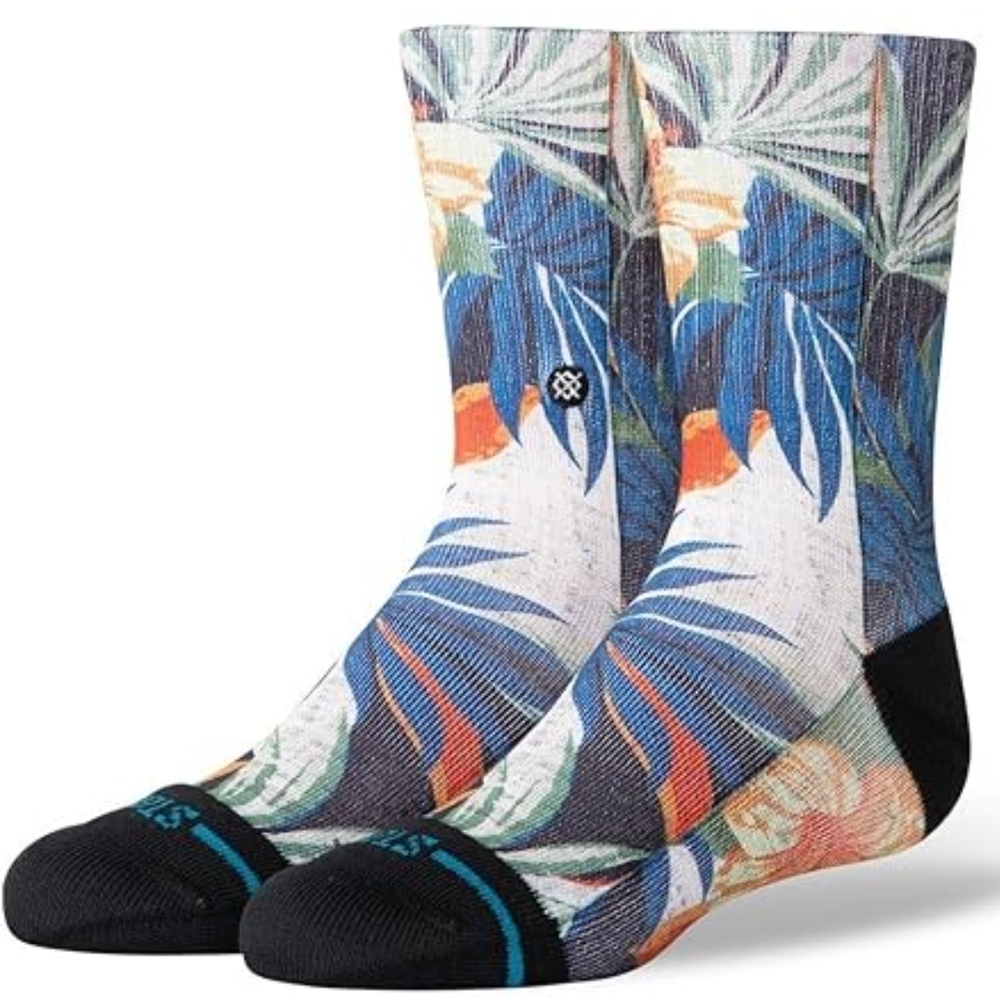 Stance Tropical Print Crew Socks - Multicolor